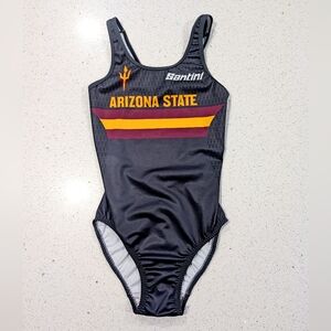 RARE Santini ARIZONA STATE UNIVERSITY ASU Tri Suit Triathlon Leotard SUN DEVILS